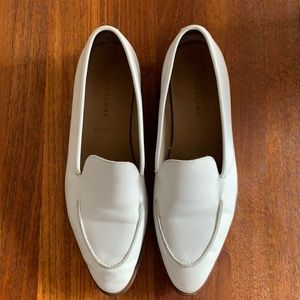 Cream loafers by Everlane, size 9